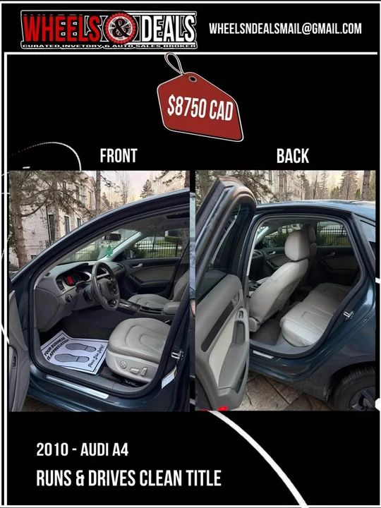 2010 Audi B8 A4 - Image 2 of 2