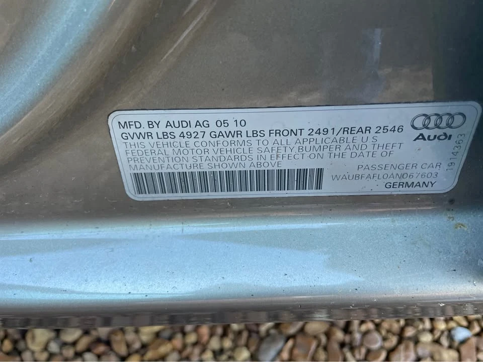 2010 Audi B8 A4 - Image 8 of 10