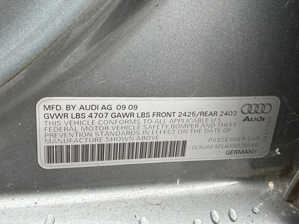 2010 Audi B8 A4 - Image 18 of 18