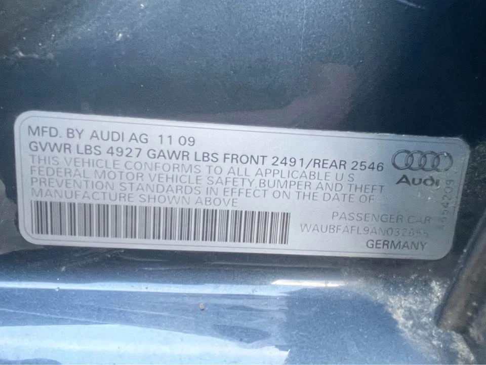 2010 Audi B8 A4 - Image 13 of 13