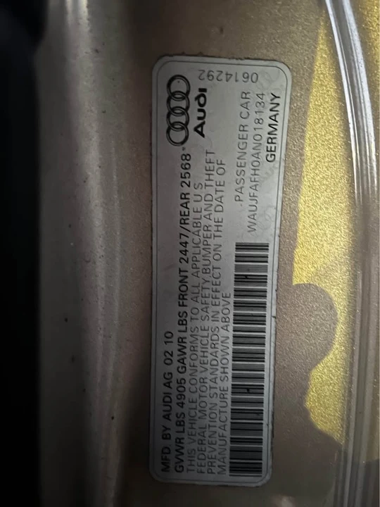 2010 Audi B8 A5 - Image 3 of 9