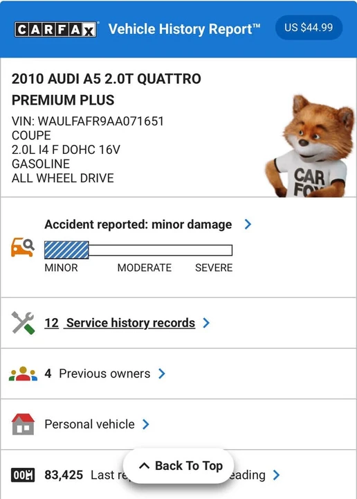 2010 Audi B8 A5 - Image 16 of 18