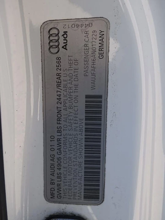 2010 Audi B8 A5 - Image 11 of 11