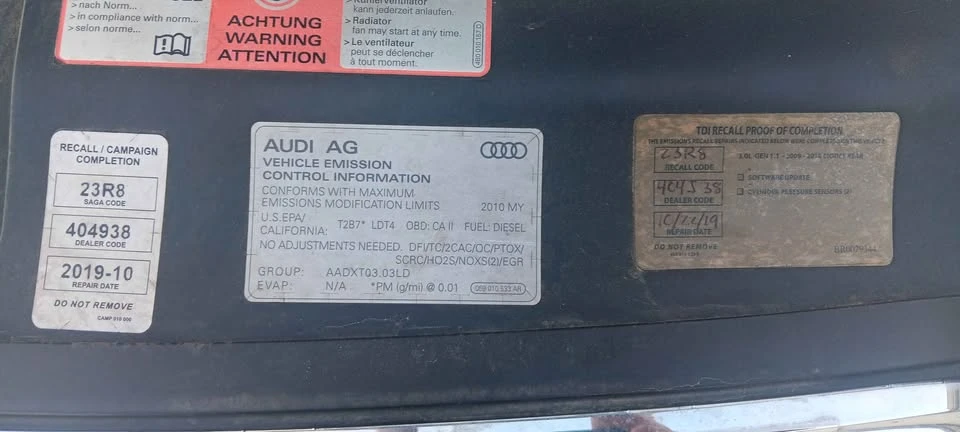 2010 Audi 4L Q7 - Image 10 of 10