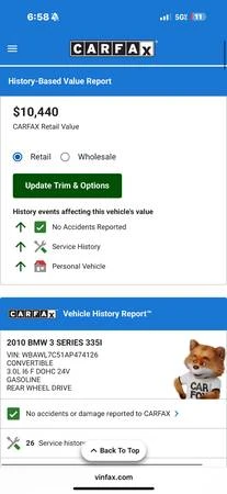 2010 BMW E93 335i Convertible - Image 19 of 19