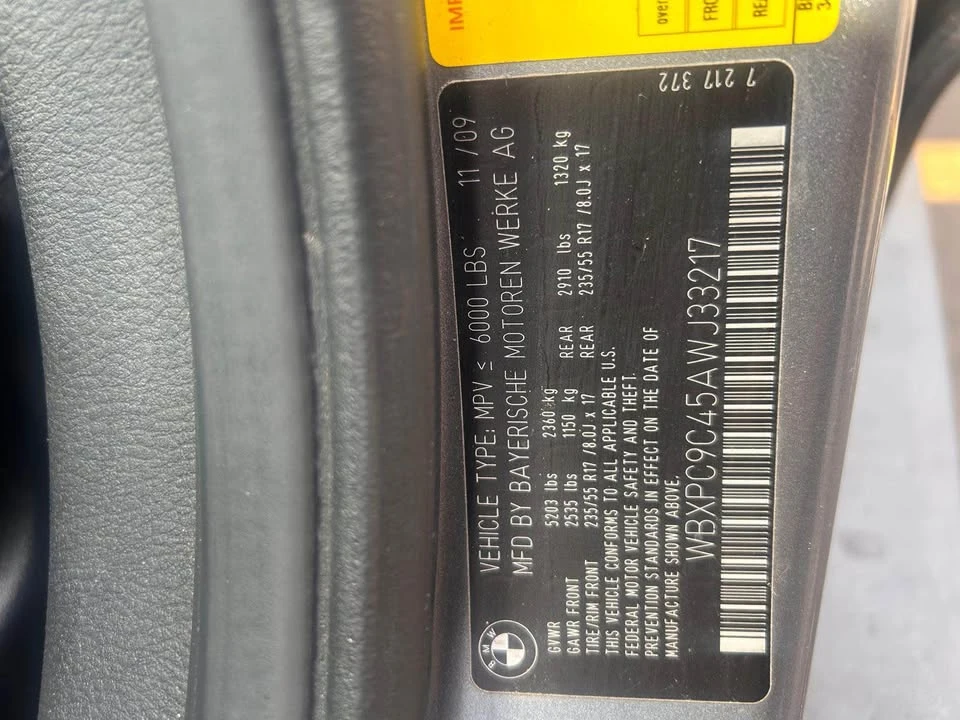 2010 BMW E83 X3 - Image 14 of 14