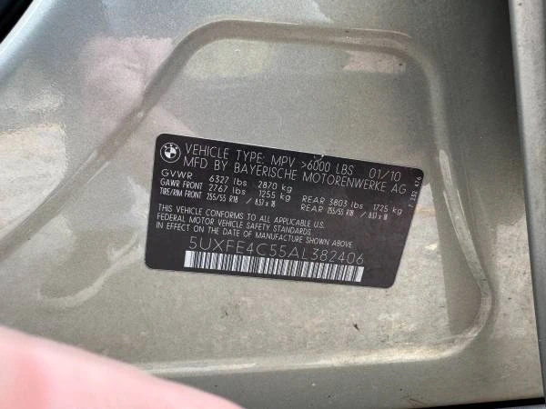 2010 BMW E70 X5 - Image 17 of 17