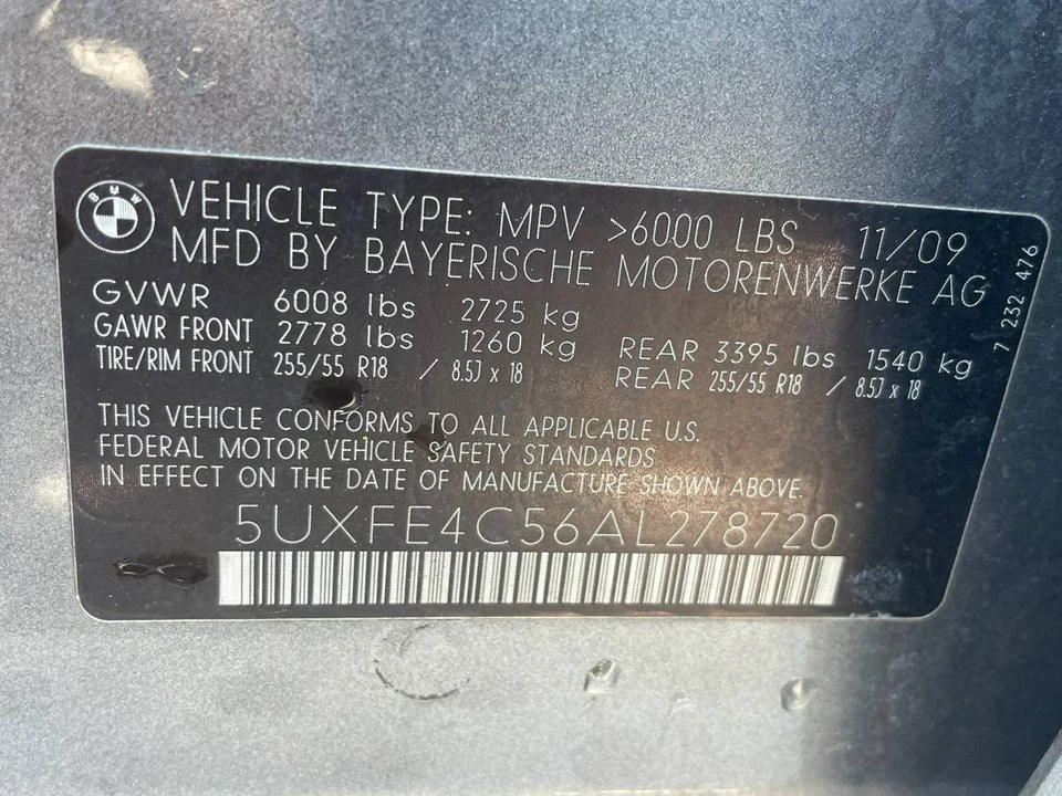 2010 BMW E70 X5 - Image 14 of 16