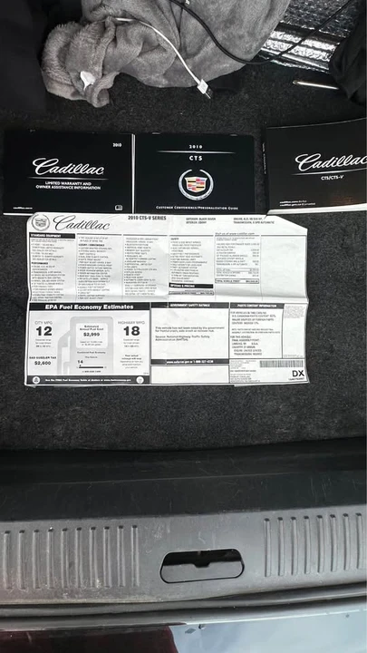 2010 Cadillac CTS-V 2nd Gen - Image 12 of 13