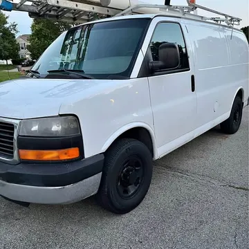 2010 Chevrolet Express 3500 Passenger Extended Van 3D
