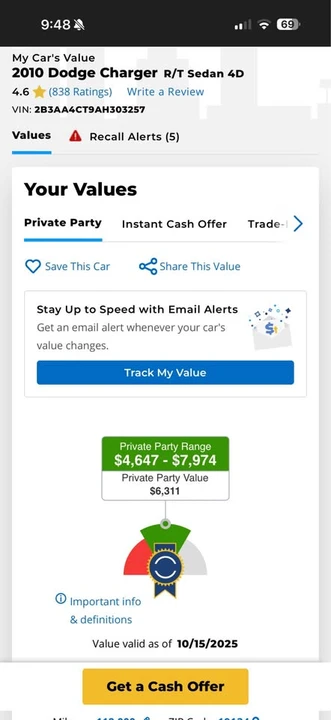 2010 Dodge Charger 6th Gen - Image 7 of 7