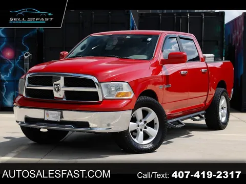 2010 Dodge Ram 1500 SLT Crew Cab Short Bed 4WD