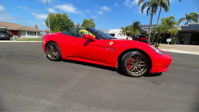 2010 Ferrari California Convertible 2D