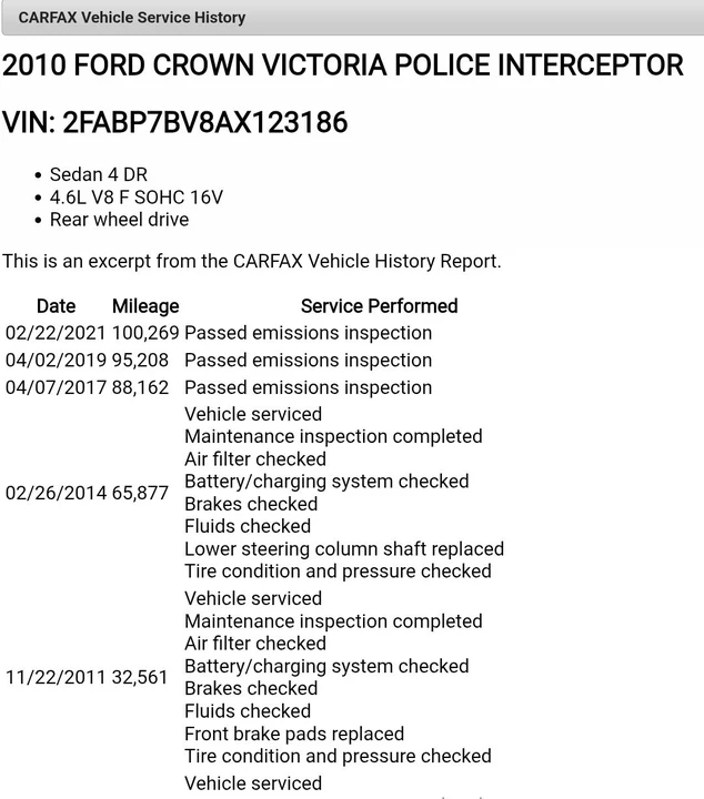 2010 Ford Crown Victoria - Image 6 of 21