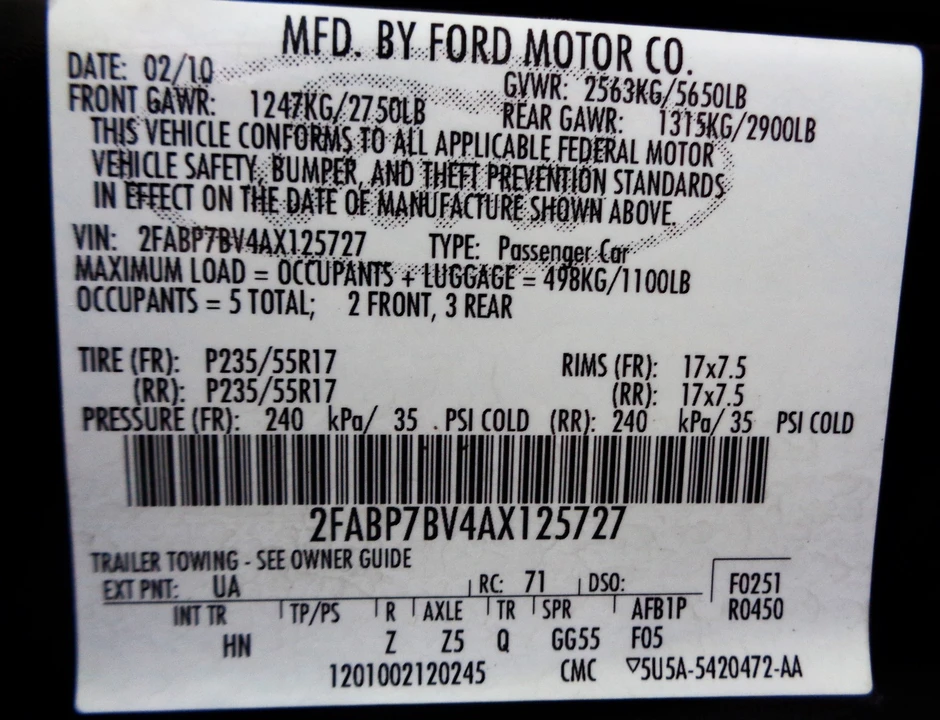 2010 Ford Crown Victoria - Image 18 of 21