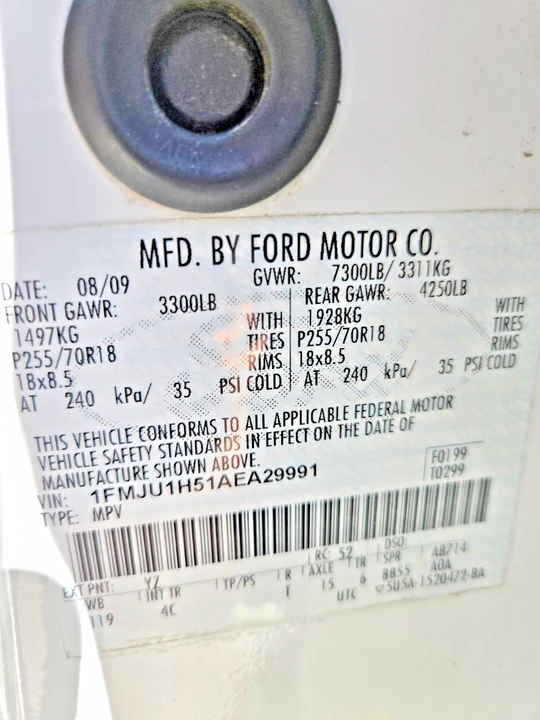 2010 Ford Expedition 3rd Gen - Image 21 of 21