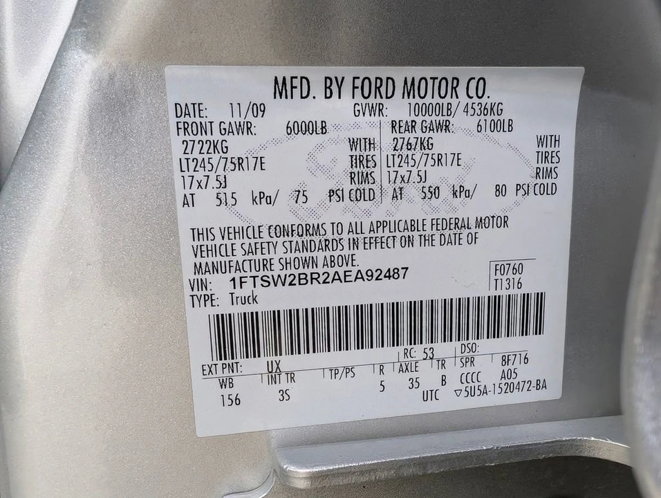 2010 Ford Super Duty 2nd Gen - Image 10 of 12