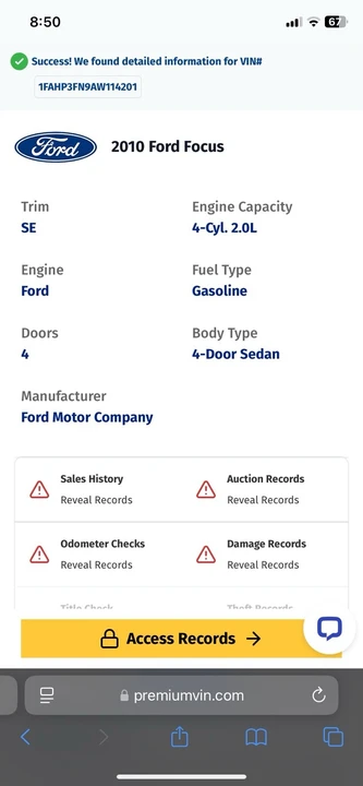 2010 Ford Focus 2nd Gen - Image 10 of 11