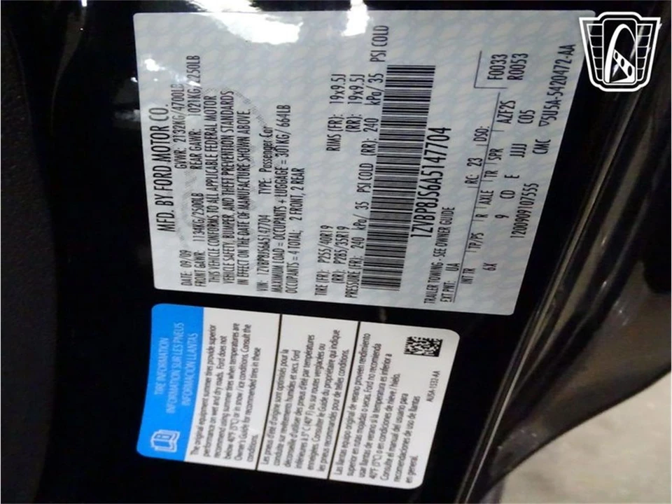 2010 Ford S197 II Shelby Mustang GT500 - Image 14 of 31