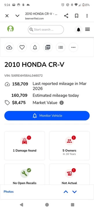 2010 Honda CR-V 3rd Gen - Image 11 of 13