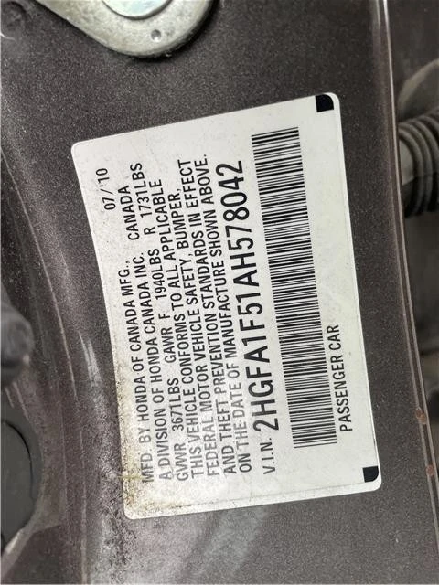 2010 Honda Civic 8th Gen - Image 2 of 21