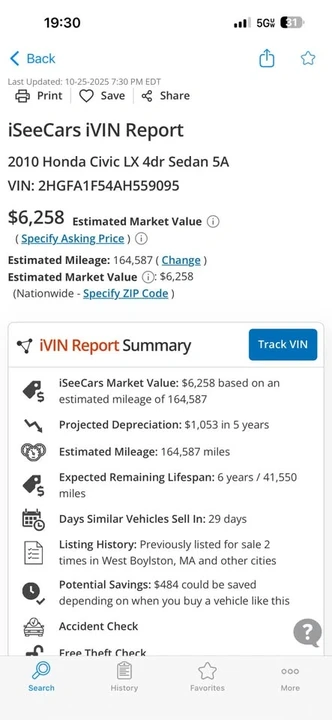 2010 Honda Civic 8th Gen - Image 10 of 10