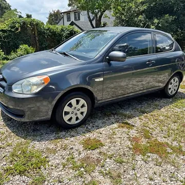 2010 Hyundai Accent Blue Hatchback D