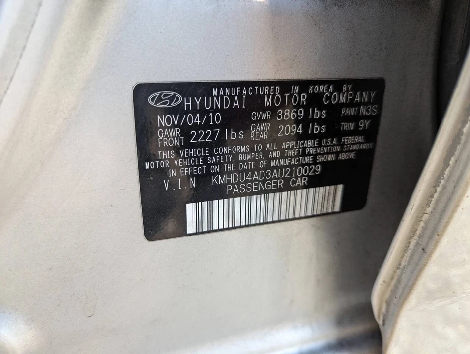2010 Hyundai Elantra - Image 19 of 21