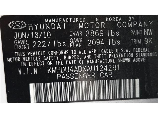 2010 Hyundai Elantra - Image 10 of 10