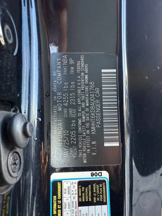 2010 Hyundai Genesis Coupe - Image 15 of 15