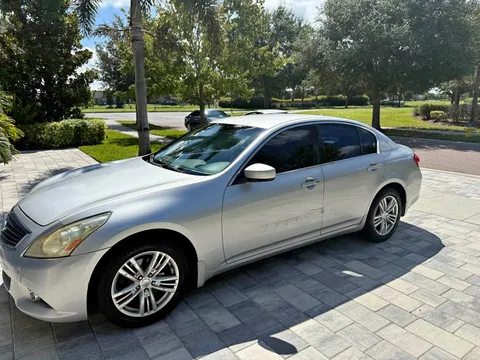 2010 Infiniti G37 Silver
