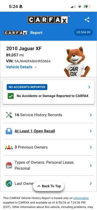 2010 Jaguar X250 XF - Image 20 of 20