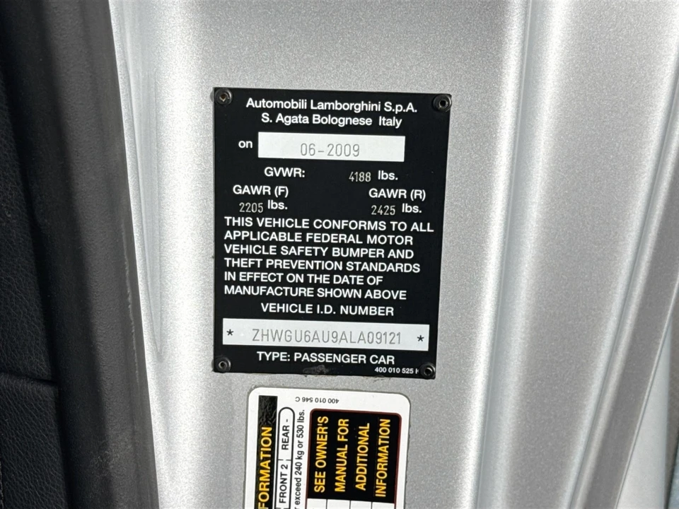 2010 Lamborghini Gallardo LP560-4 - Image 29 of 31