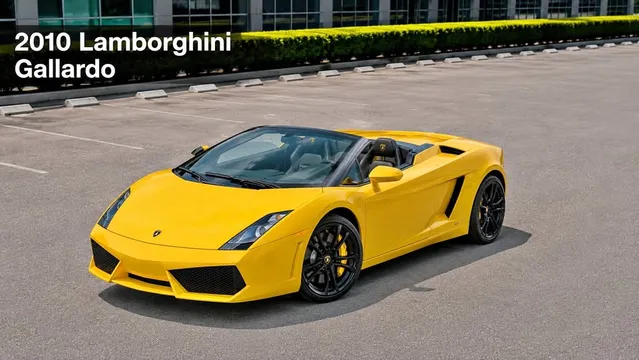 2010 Lamborghini Gallardo Convertible