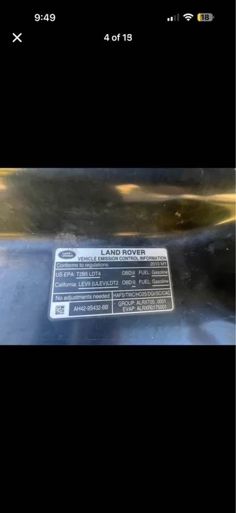 2010 Land Rover Range Rover L322 - Image 4 of 12