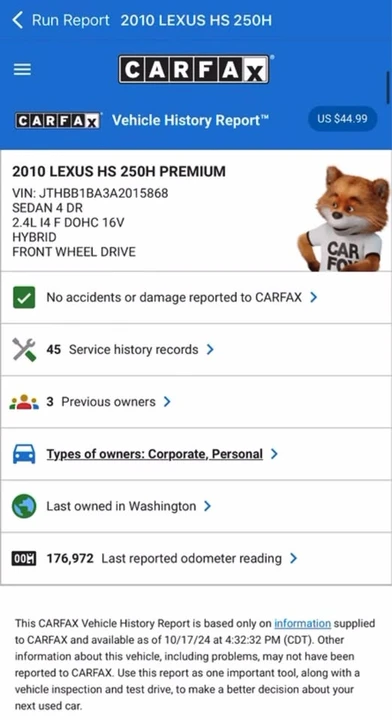 2010 Lexus ES 5th Gen - Image 9 of 14