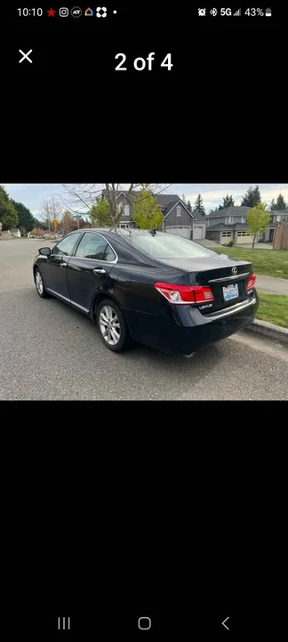 2010 Lexus ES 5th Gen - Image 3 of 4