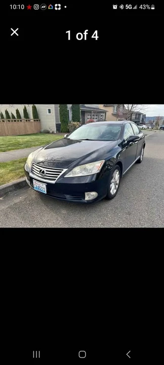 2010 Lexus ES 5th Gen - Image 4 of 4