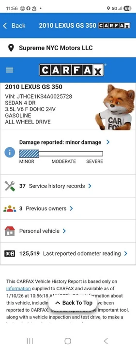 2010 Lexus GS 3rd Gen - Image 18 of 18