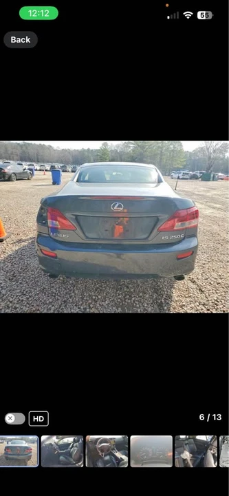2010 Lexus IS 2nd Gen - Image 4 of 8