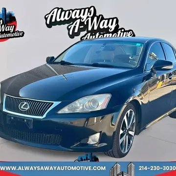 2010 Lexus IS 250 6-Speed Sequential