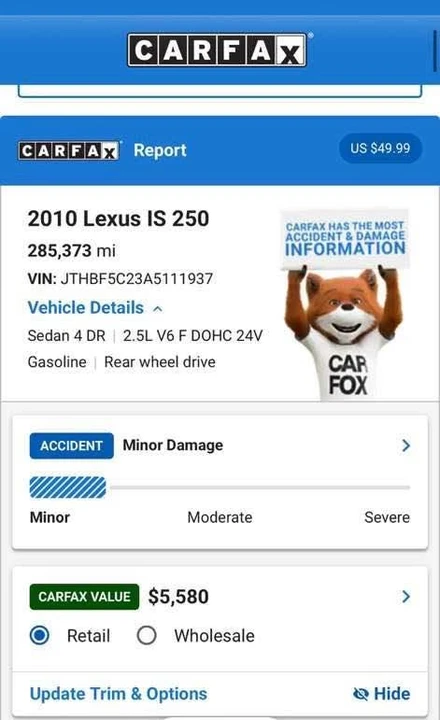 2010 Lexus LS 4th Gen - Image 9 of 9