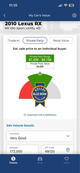 2010 Lexus RX 3rd Gen - Image 16 of 16