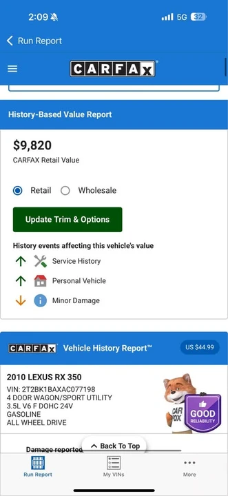 2010 Lexus RX 3rd Gen - Image 19 of 19