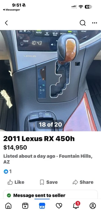2010 Lexus RX 3rd Gen - Image 17 of 18