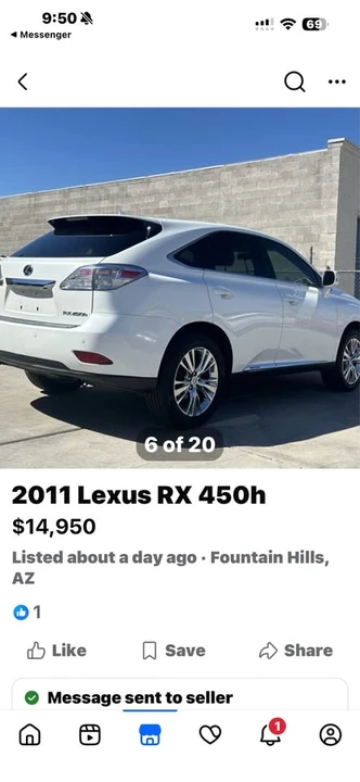 2010 Lexus RX 3rd Gen - Image 16 of 18