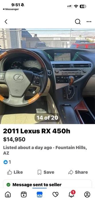 2010 Lexus RX 3rd Gen - Image 18 of 18