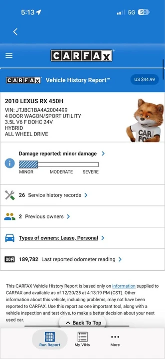 2010 Lexus RX 3rd Gen - Image 14 of 14