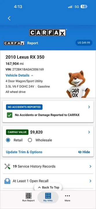 2010 Lexus RX 3rd Gen - Image 17 of 17