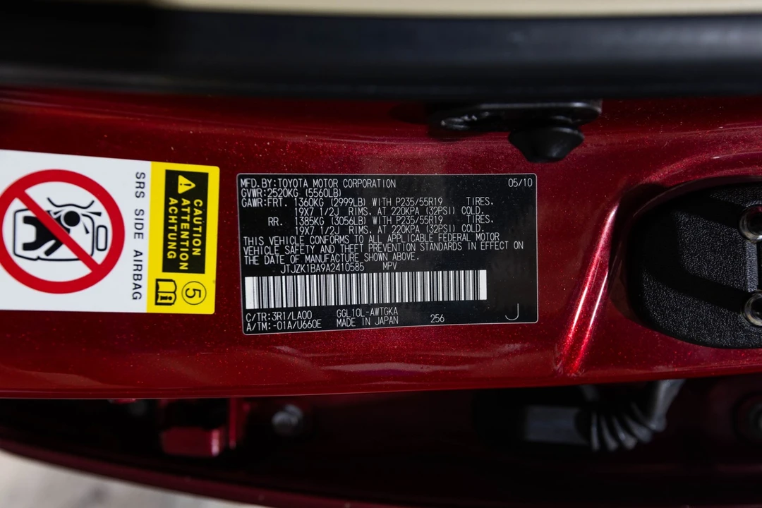 2010 Lexus RX 3rd Gen - Image 19 of 21